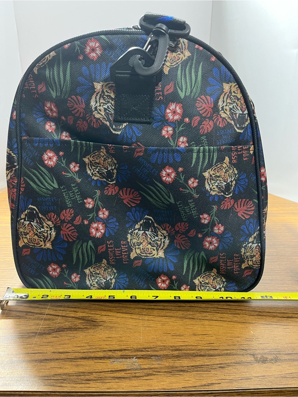 A$$ Holes Forever Emotional Baggage Tiger & Tropical Floral Print New View 2